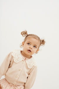 Cardigan baby Venera, cotone bio