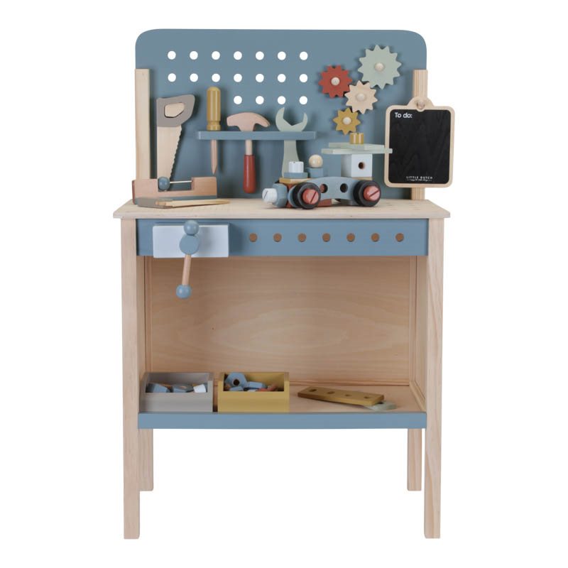 Établi pour enfants avec ceinture à outils