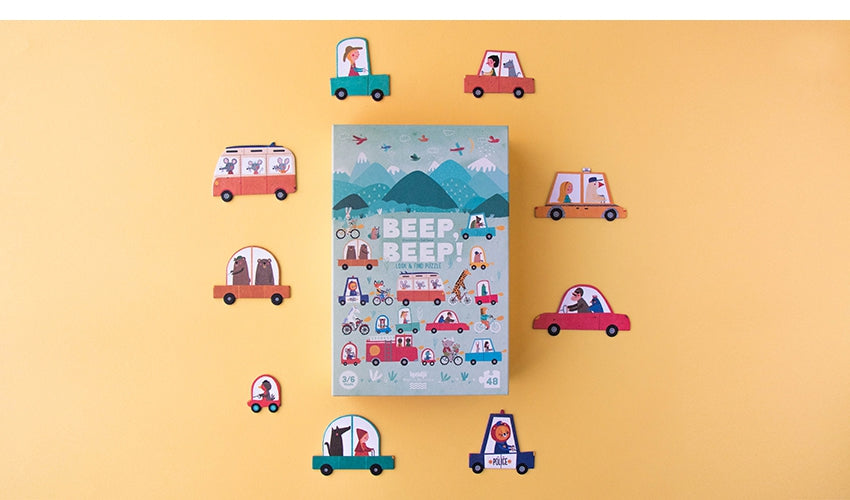Beep Beep! Puzzle macchinine