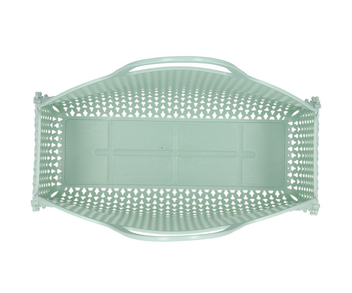 Water Green Retro Vintage Plastic Bag