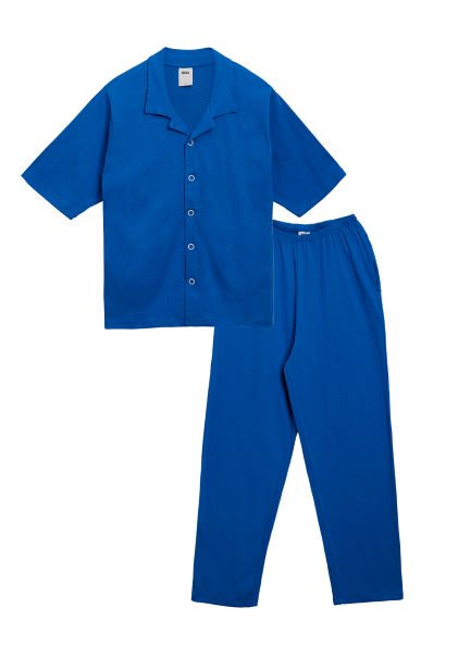 Pantalone Sky Blu cotone bio