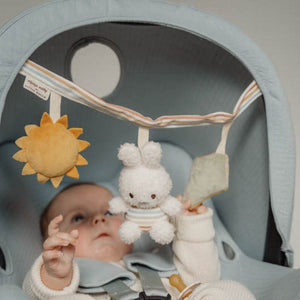 Gioco morbido per passeggino Miffy vintage sunny stripes