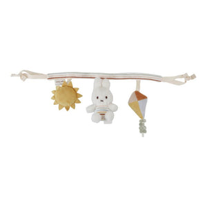 Gioco morbido per passeggino Miffy vintage sunny stripes