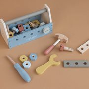 Cassetta degli attrezzi in legno, vari colori