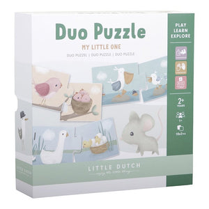 Duo Puzzle Flower Butterflies FSC