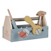 Cassetta degli attrezzi in legno, vari colori