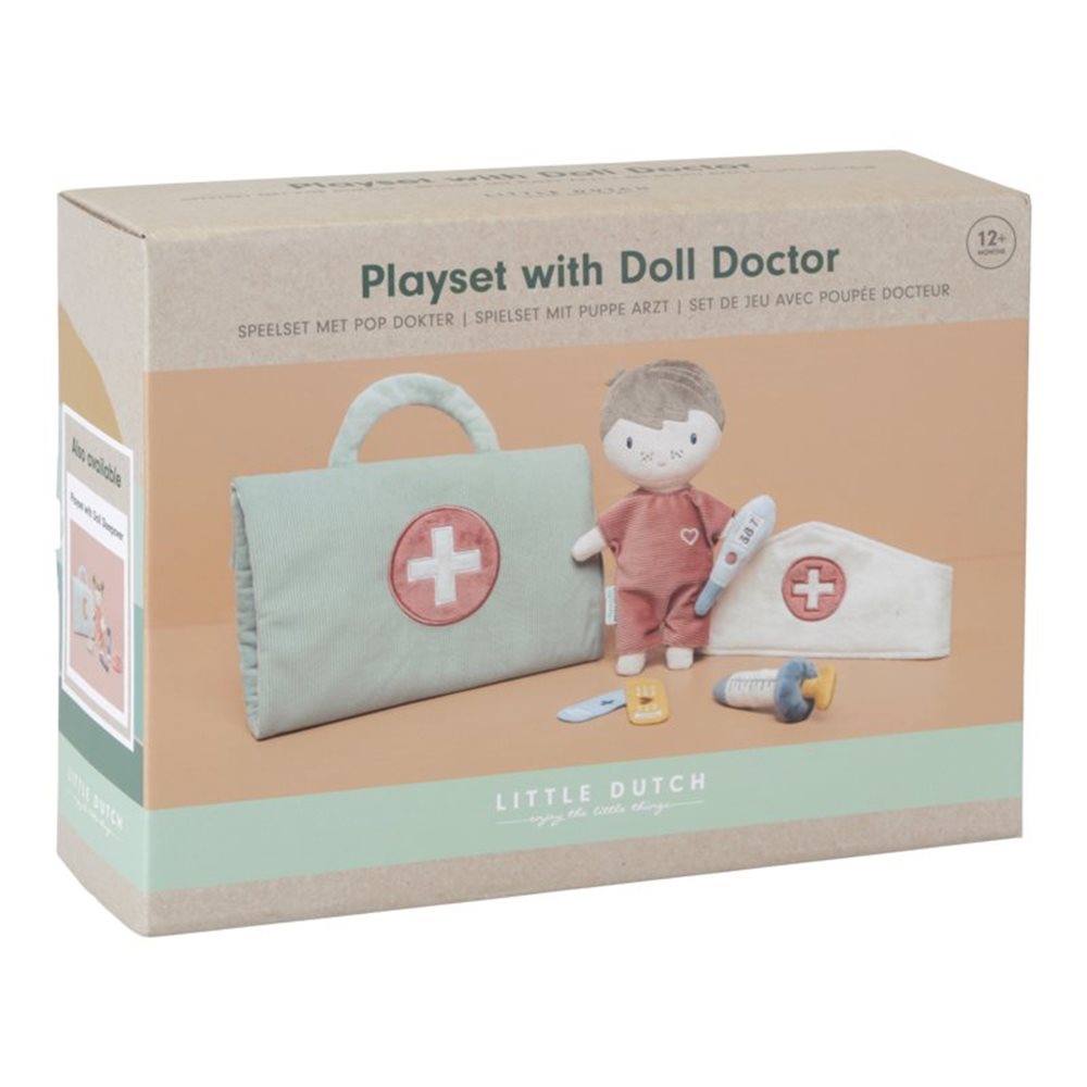 Playset dottore con bambola Jim