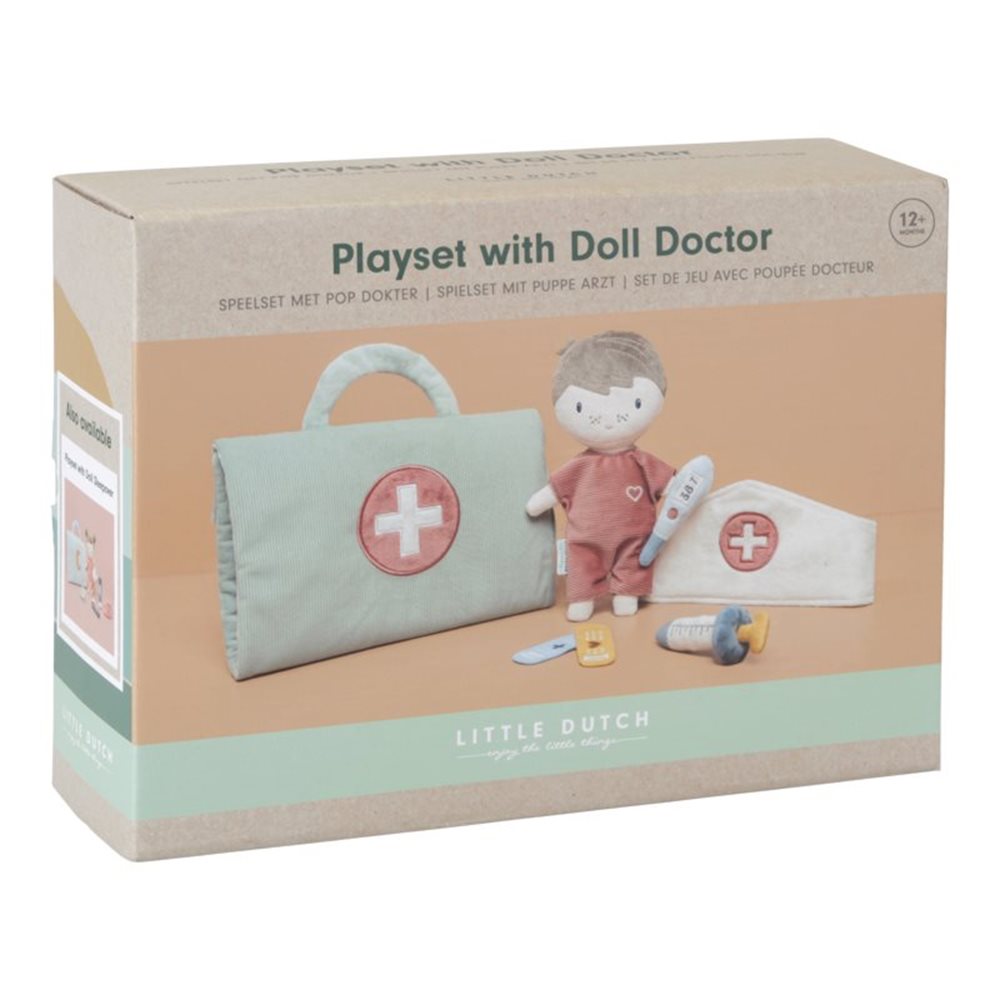 Coffret Docteur avec poupée Jim
