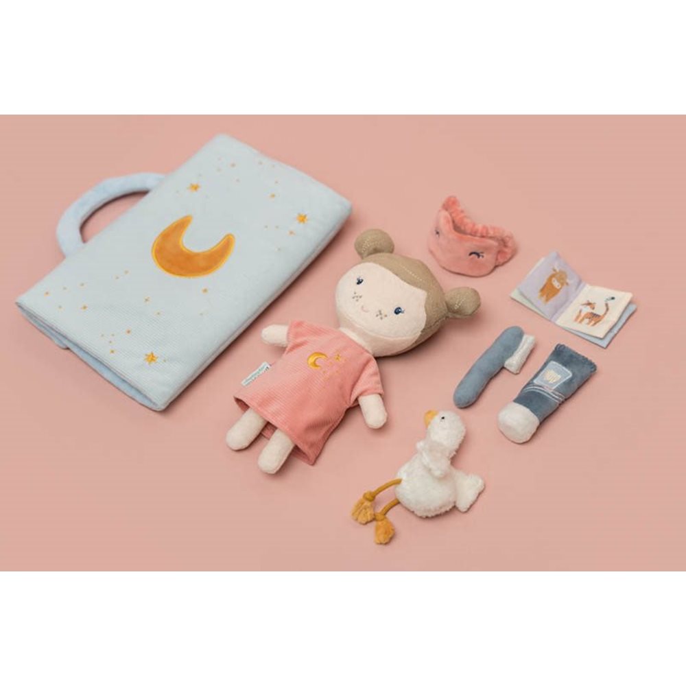 Playset pigiama party con bambola Rosa