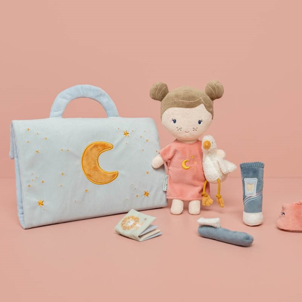Playset pigiama party con bambola Rosa