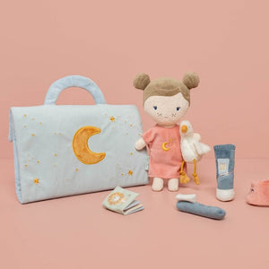 Playset pigiama party con bambola Rosa