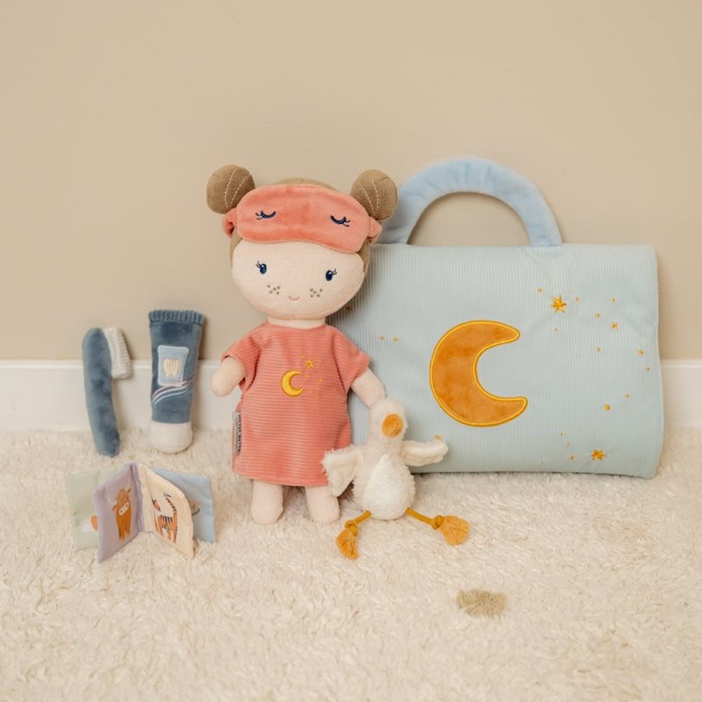 Playset pigiama party con bambola Rosa