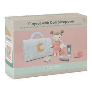 Playset pigiama party con bambola Rosa