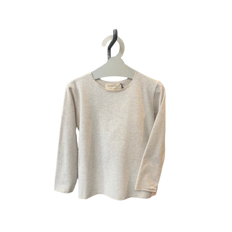 Sand fleece jersey t-shirt