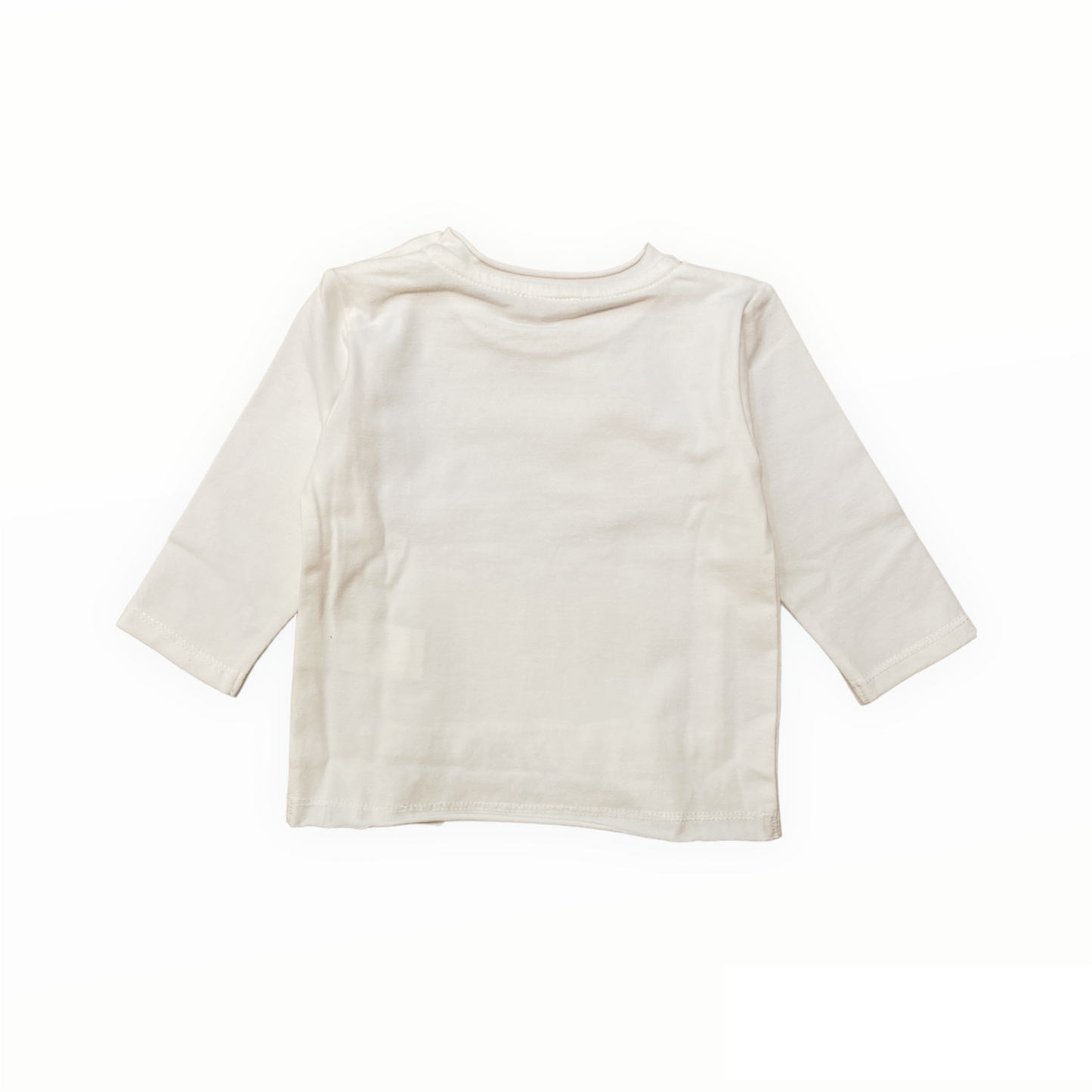 Cream t-shirt, organic cotton