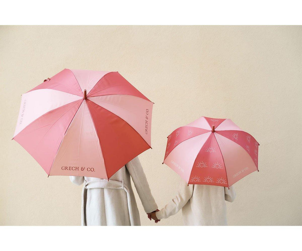 ombrello rosa per bambini