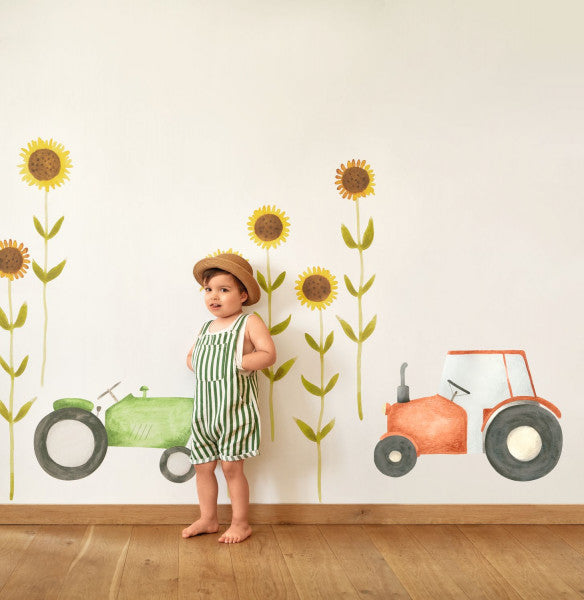 Decoro pre-incollato Sunflower