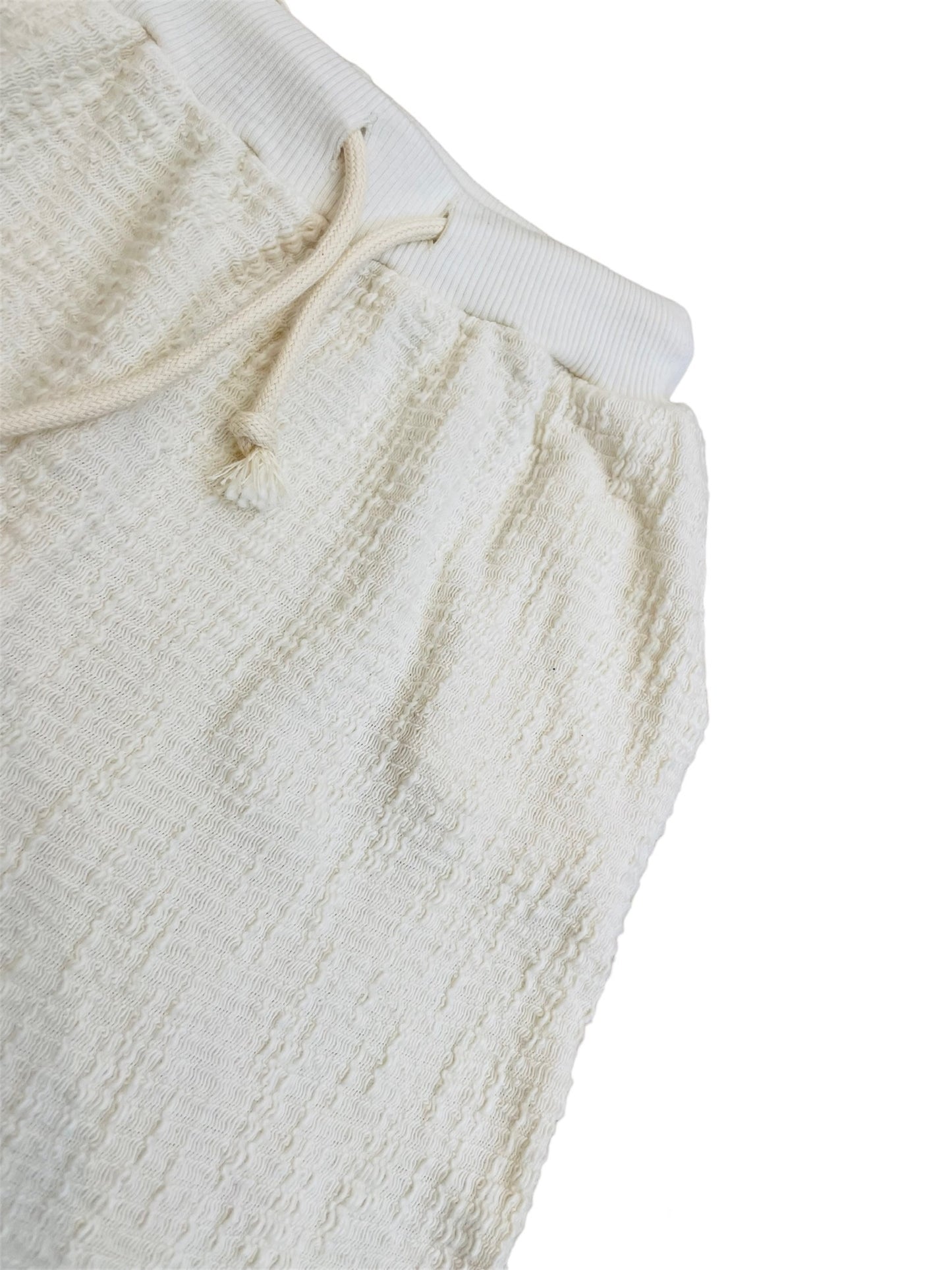 Pantalone sportivo avorio