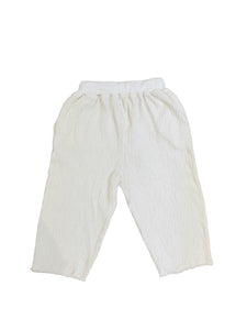 Pantalone sportivo avorio