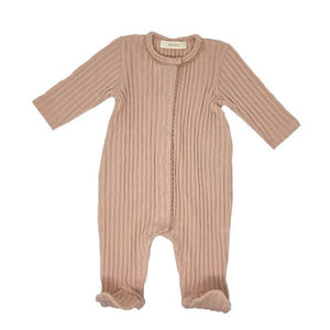 Tutina neonato rosa cotone bio