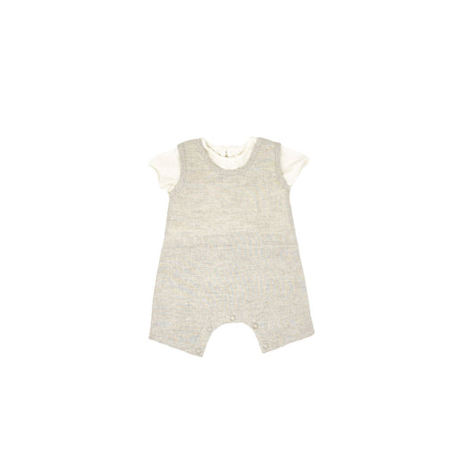 Tutina con t-shirt, lino cotone