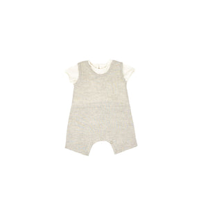 Tutina con t-shirt, lino cotone